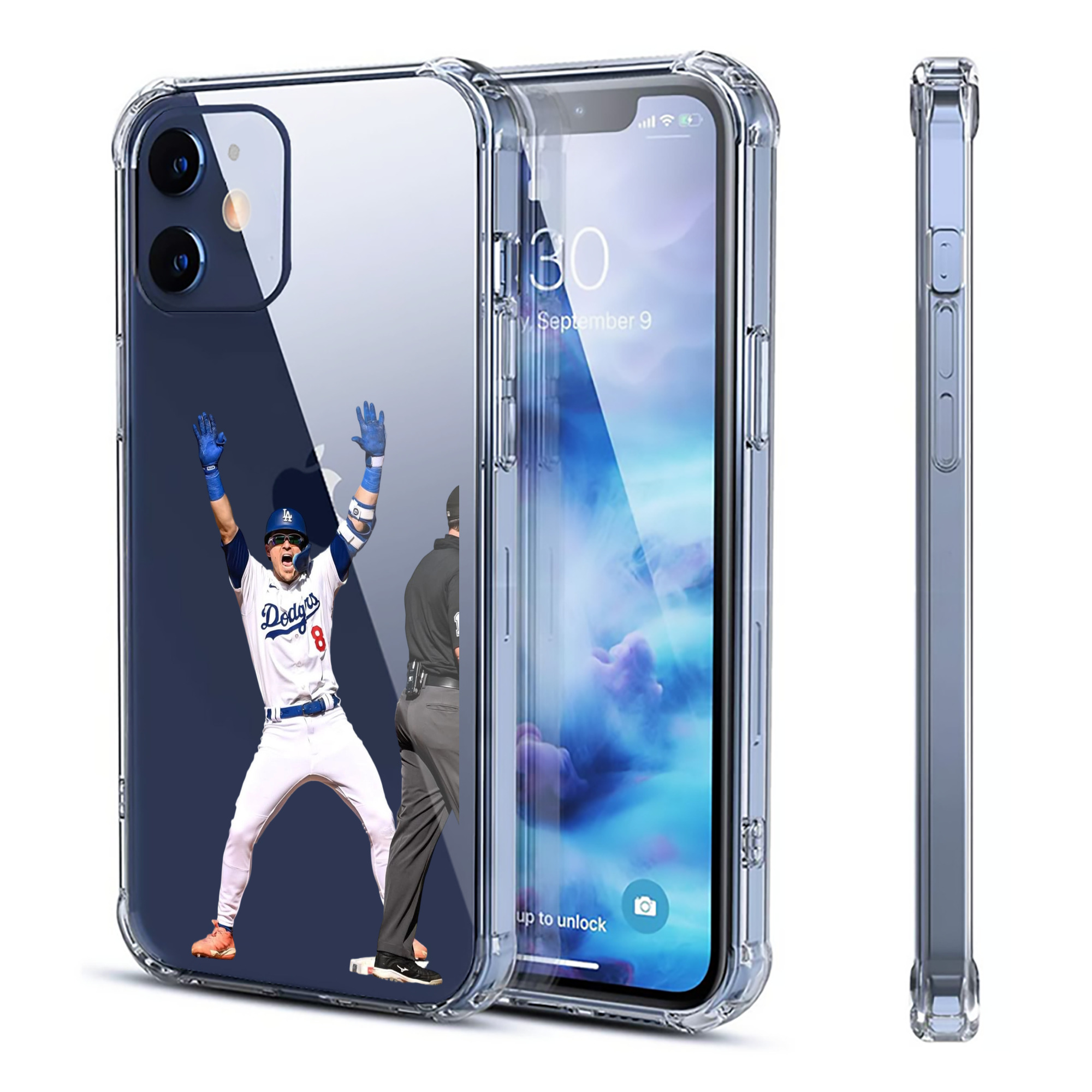  Clear IPhone 12 Case – Soft TPU With UV Print – Enhanced Drop Protection, Precise Fit, Anti-Fingerprint, Customizable Design, Scratch-Resistant, Yellow-Resistant